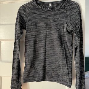 Athleta long sleeve workout top